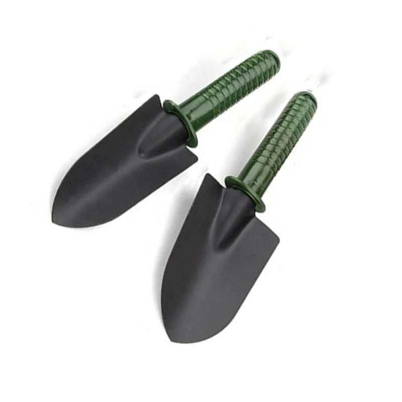 Wide-Blade Shovel With Plastic Handle And Non-Slip Grip best